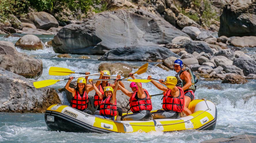 rafting barcelonnette