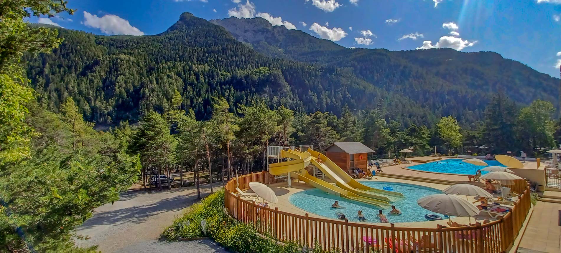 Piscine camping barcelonnette